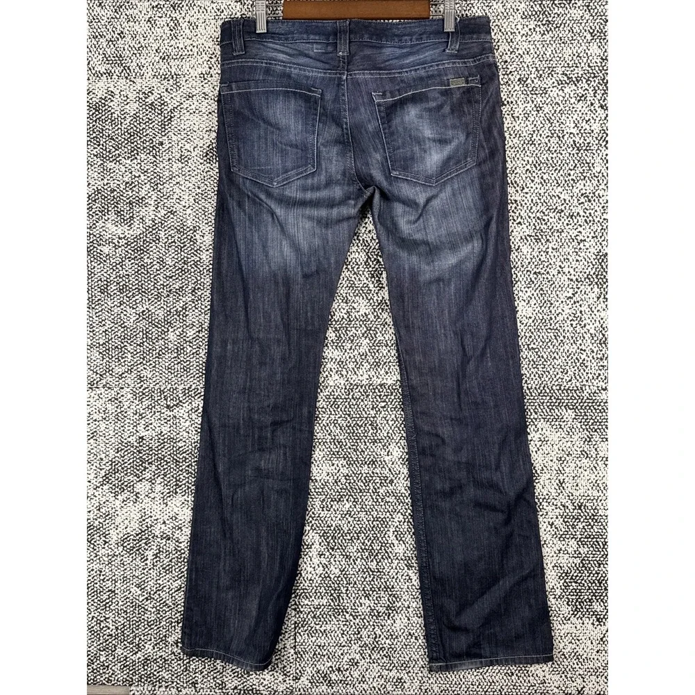 Vans Blue Jeans Mens 30 X 32 (Actual Size 33 X 30) Skater Cotton Blend Whiskered